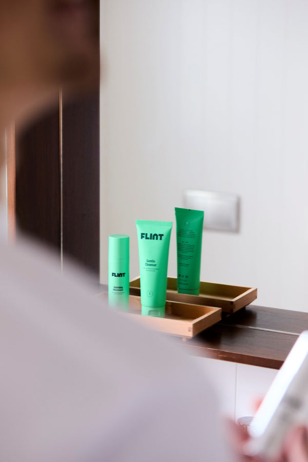 Face Cleanser and Moisturiser | Gentle Skin Cleanser | Flint Skincare